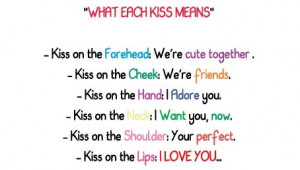 what each kiss meaning love romantic quotes tweet this bookmark this ...