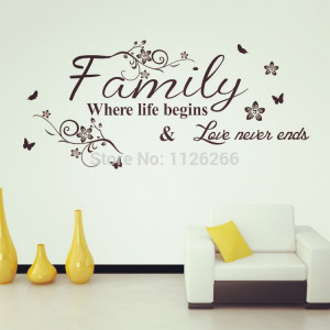 Wall-Sticker-Quotes-Family-Where-Life-Begins-and-Love-Never-Ends-Vinyl ...
