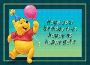 Winnie The Pooh Quotes Happy Birthday