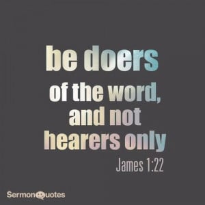 But be doers of the word * A Christian post* - CafeMom