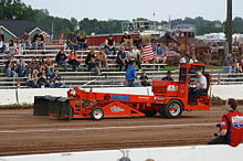 Tractor Pulling Sled