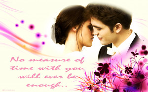 Edward and Bella Breaking Dawn wallpapers