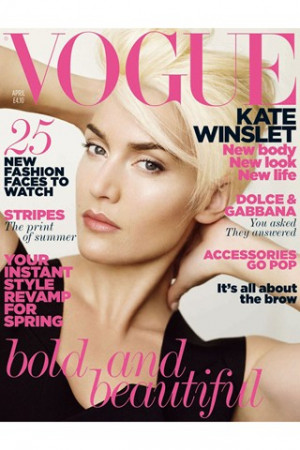 UK Vogue April 2011 : Kate Winslet by Mario Testino