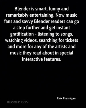 Blender is smart, funny and remarkably entertaining. Now music fans ...