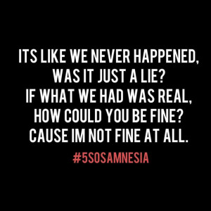 Amnesia - 5 Seconds of Summer