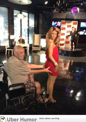 My grandpa had fun at the wax museum | Funny Pictures, Quotes, Pics ...