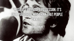 Famous Music Quotes About John