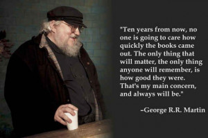 13 Lessons George R.R. Martin Has Taught Us About Writing