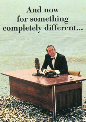 And Now For Something Completely Different Monty Python John Cleese
