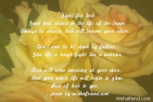 Good Luck Poems Quotes Image Search Results Picture
