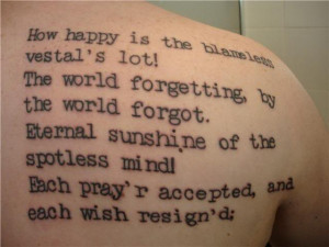 quote tattoos