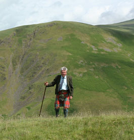 Ergonomic Blackthorn Walking Stick with Scorched Cherry Handle Walking ...