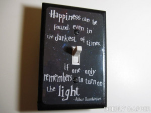 ... Potter Dumbledore Quote Jumbo Light Switch by DeeplyDapper, $9.00