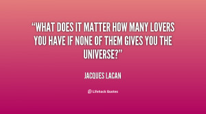 Does It Matter Quotes