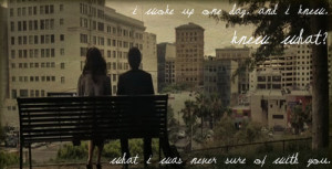 me quotes – 500 days of summer quotes end scene park bench last ...