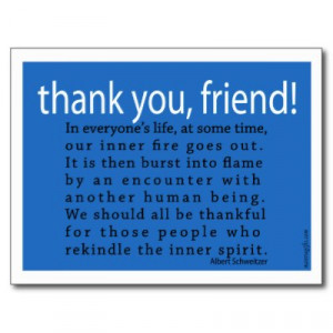 thank you friendship sayings