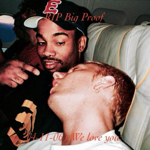 ... and Proof Together Another Rare Photo of Eminem and Proof Together