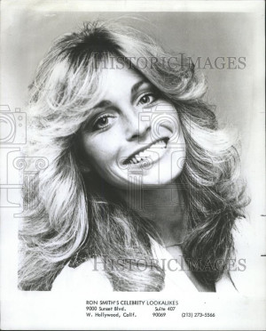 Details about 1978 Press Photo Farrah Fawcett look-alike Moulder