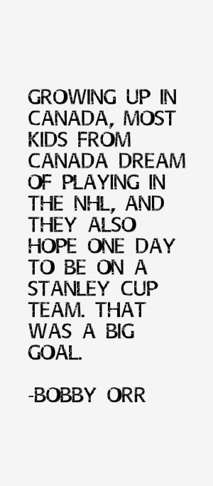 Bobby Orr Quotes & Sayings