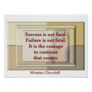 Winston Churchill Quote Posters & Prints