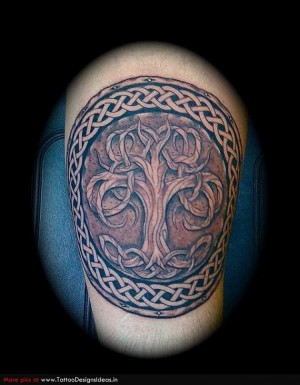 Celtic Tree Of Life Tattoo Arm