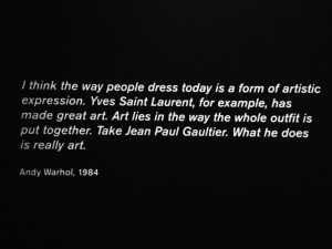 jean paul gaultier quotes if it s too fashiony it s not interesting to