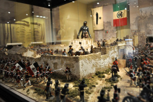 favorite pieces in the museum, the iconic Battle at the Alamo ...