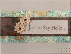 Just Saying Hello Quotes Hello Wall Words Wall Quote