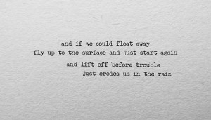 Coldplay, “Us Against The World”
