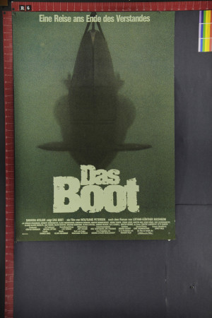 Das Boot original German movie poster one sheet rolled