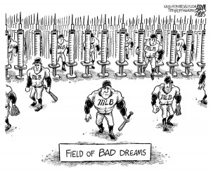 Baseball Steroids Cartoons