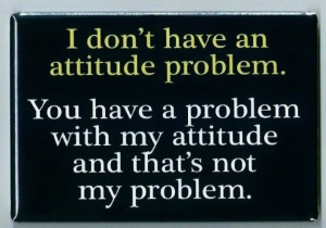 ... FRIDGE MAGNET funny quote bad personality behavior sign #Collectible