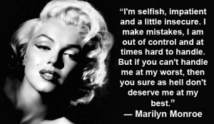 The beautiful Marilyn Monroe was said to have had Bipolar Disorder!