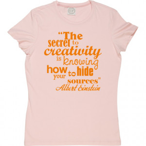 Albert Einstein Creativity Quote Baby Pink Women's T-Shirt. Dr. Albert ...