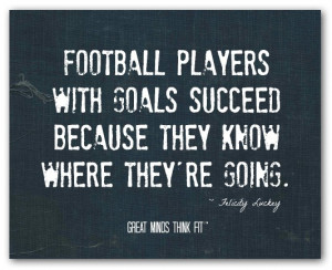 motivational football quote 001 football players with goals succeed ...