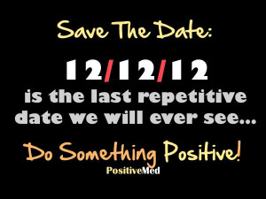 Save The Date: 12/12/12