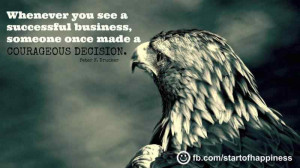 What you do speaks so loudly that I cannot hear what you say ...