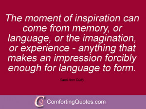 Carol Ann Duffy Quotations