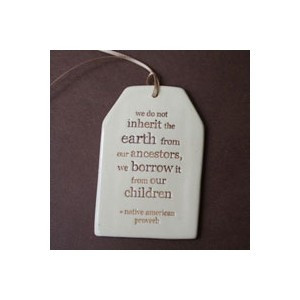 ... Boat Press makes beautiful ceramic quote tags and magnets. Available