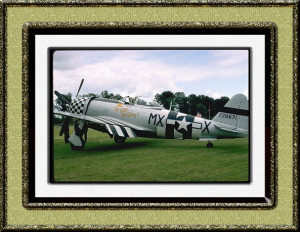 Repulbic P-47-D Thunderbolt in the colors of Major Frederick Blesse ...