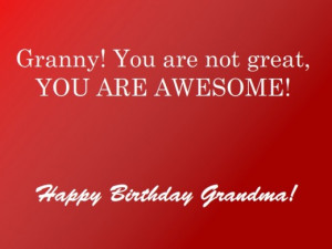 Happy Birthday Great Grandma Quotes