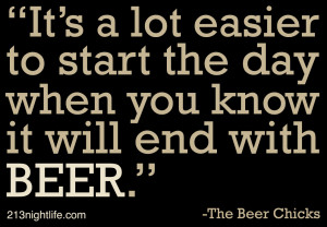 Quote of the Day: The Beer Chicks