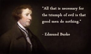 Edmund Burke quote