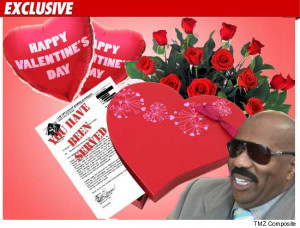 Steve Harvey's Ex-Wife -- Valentine's Day Gag Order