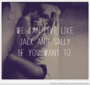 Jack and Sally Quotes