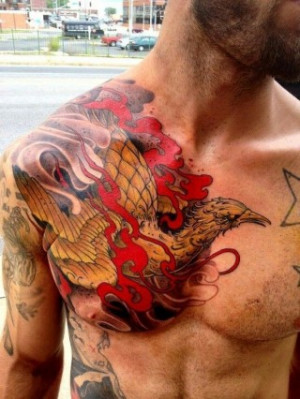 Chest Tattoos For Men Quotes