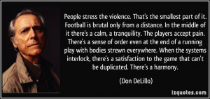 ... strewn everywhere. When the systems interlock, there's a satisfaction