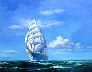 Sea And Sky The Quotes Ships Sailing