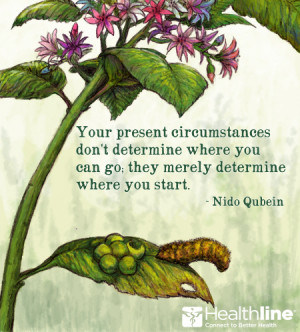 Your present circumstances don’t determine where you can go; they ...