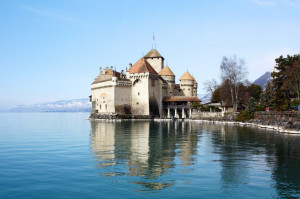 Castle Chillon Lake Geneva Switzerland